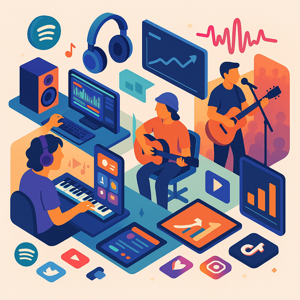 "How Three Indie Artists Skyrocketed Their Fan Engagement: Unconventional Social Media Tactics Revealed!"