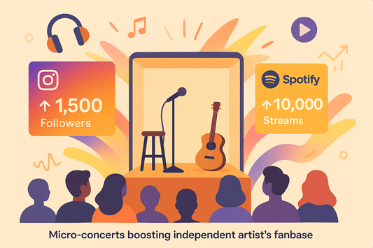 "How Micro-Concerts Can Skyrocket Your Fan Base: The Musician's Guide to Captivating Small Audiences"